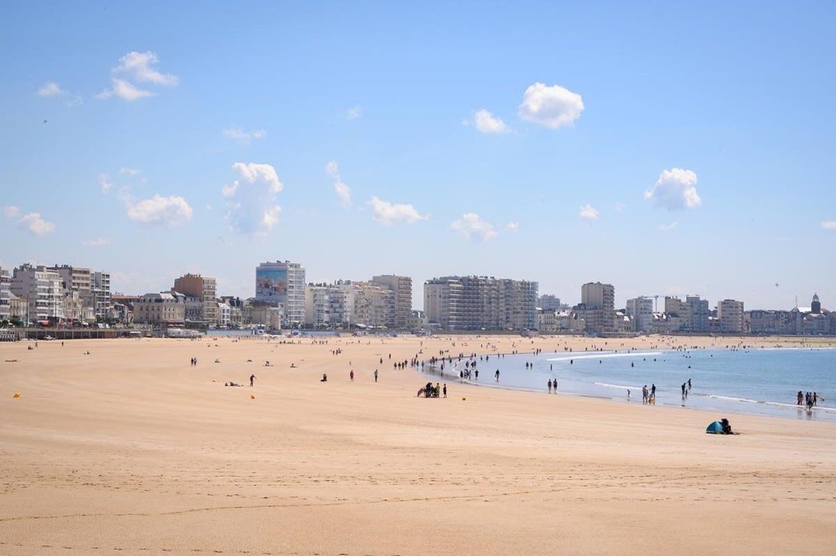 Chaleureux Logement-Centre Ville-Proche Gare-Plage Les Sables-dʼOlonne Exteriör bild