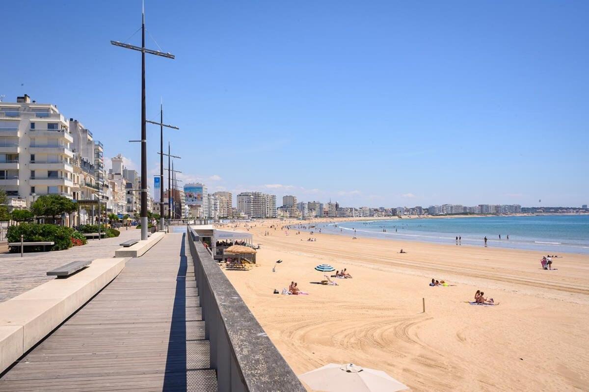 Chaleureux Logement-Centre Ville-Proche Gare-Plage Les Sables-dʼOlonne Exteriör bild