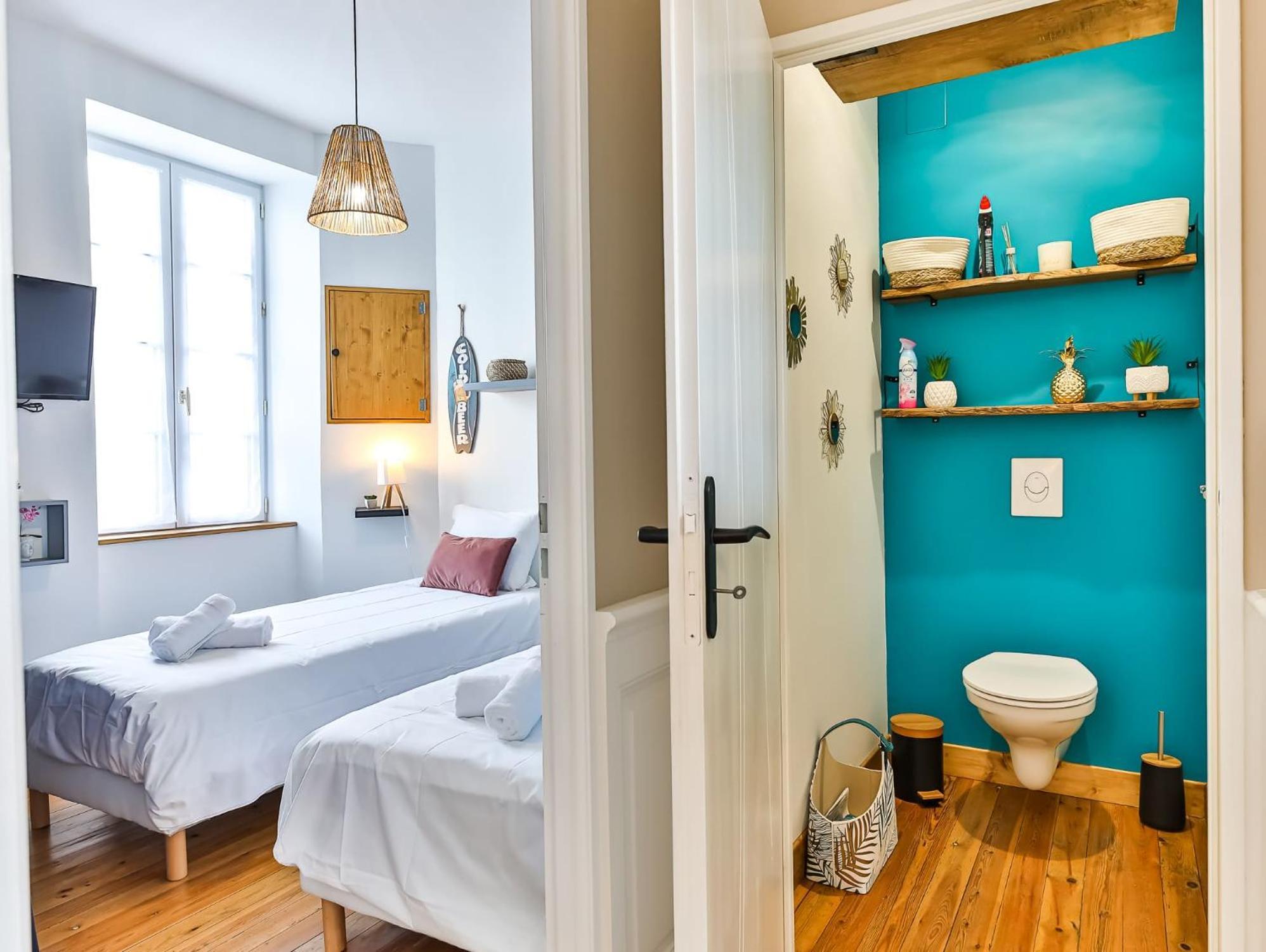 Chaleureux Logement-Centre Ville-Proche Gare-Plage Les Sables-dʼOlonne Exteriör bild