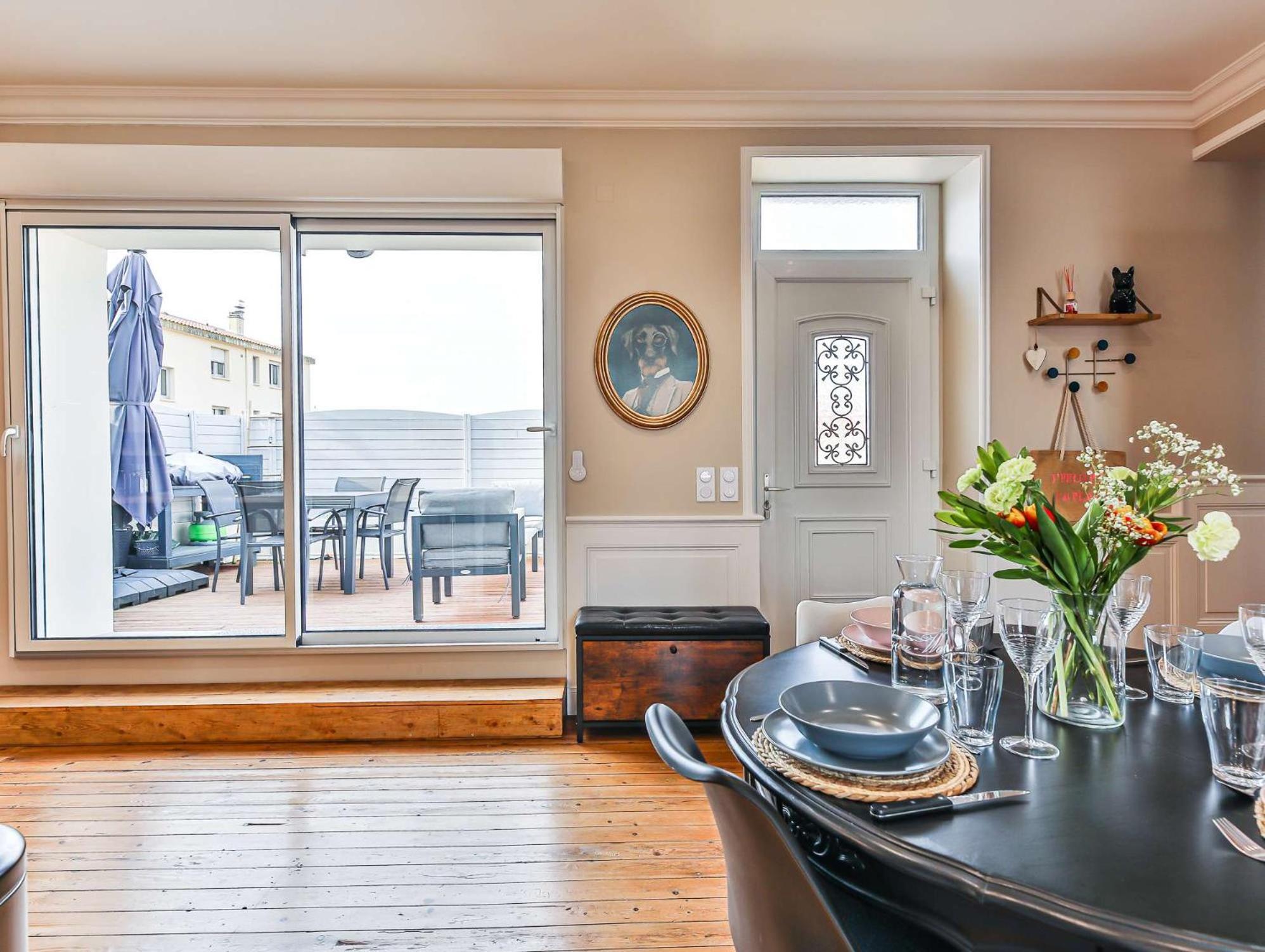 Chaleureux Logement-Centre Ville-Proche Gare-Plage Les Sables-dʼOlonne Exteriör bild
