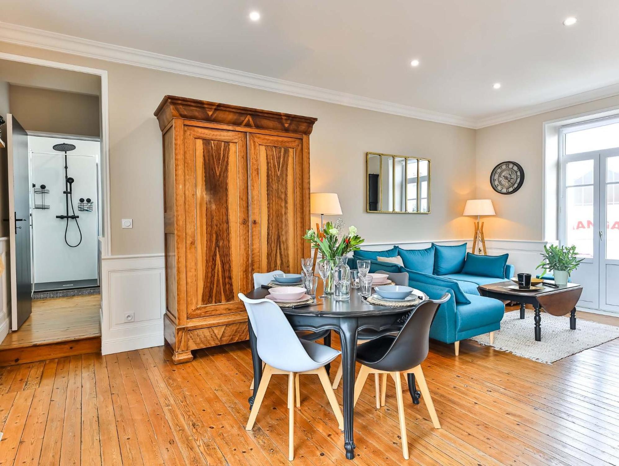 Chaleureux Logement-Centre Ville-Proche Gare-Plage Les Sables-dʼOlonne Exteriör bild